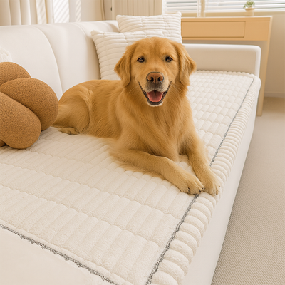 Plush Pet Couch Cover