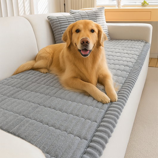 Plush Pet Couch Cover